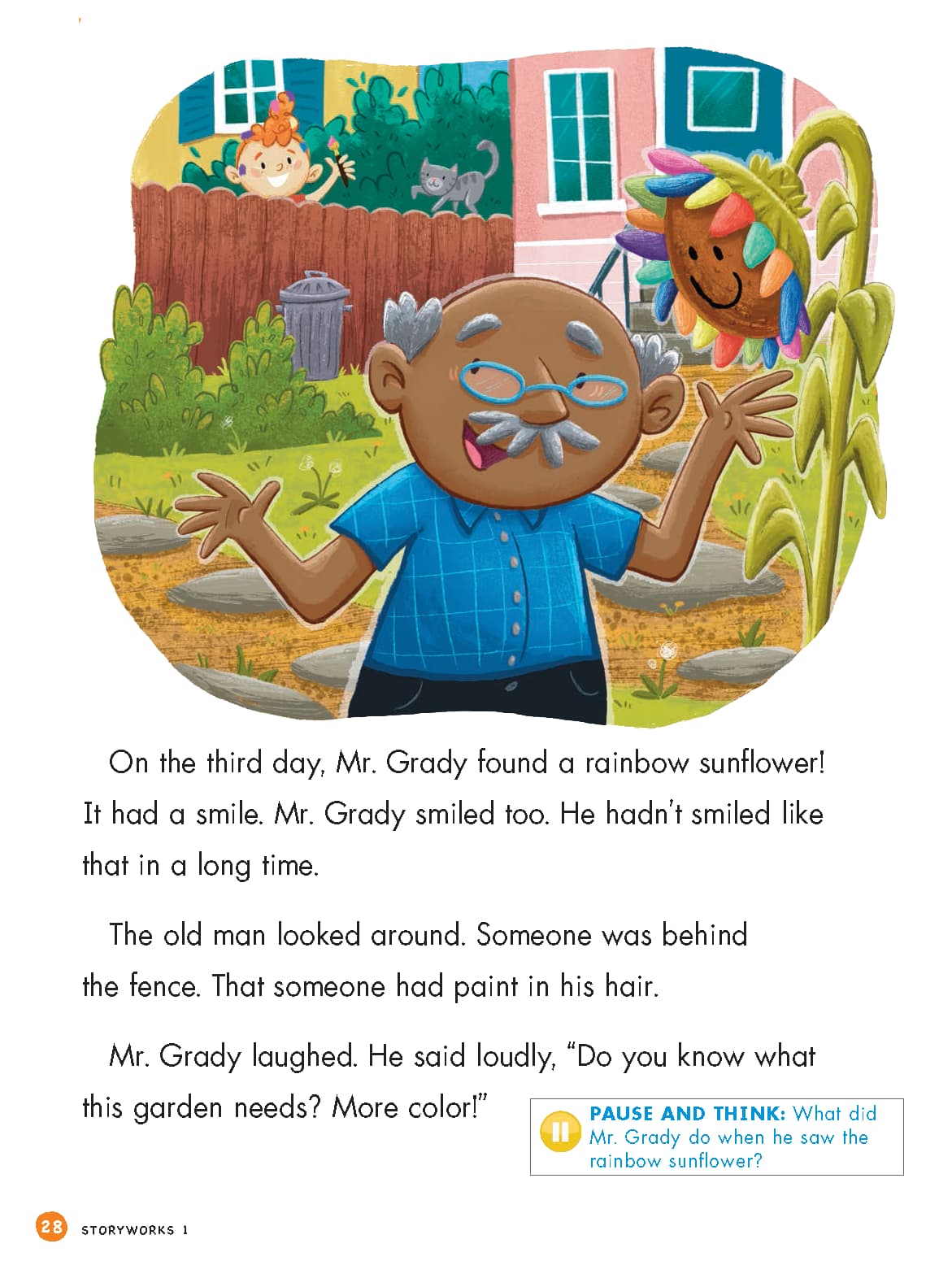  a sample page from an issue of Storyworks 1